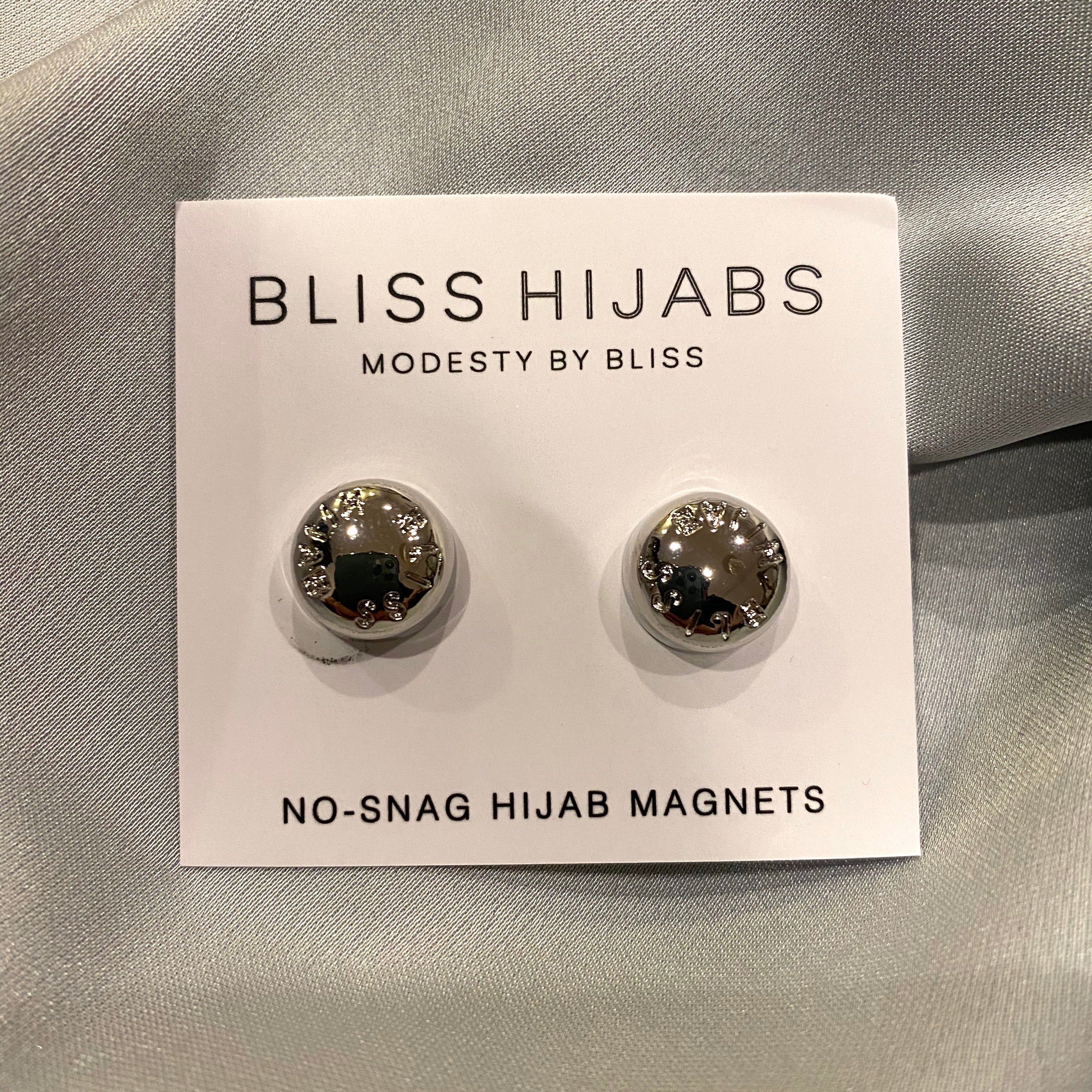Premium Magnet Pins - Silver