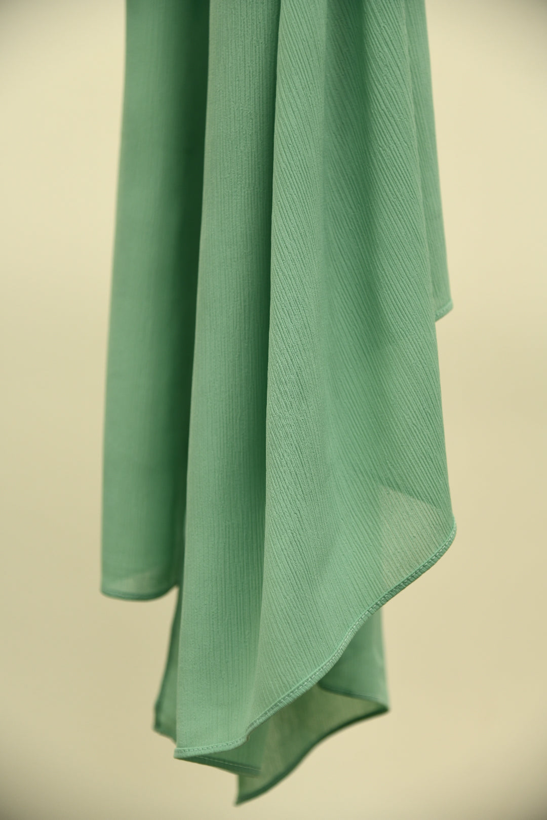 Premium Georgette Hijab - Neptune Green